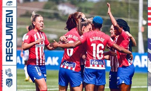 Las mejores jugadas del Real Sociedad 0-2 Atlético de Madrid Femenino